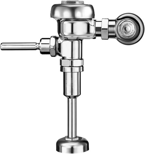Sloan Regal 186 Exposed Manual Urinal Flushometer, 1.0 GPF Manual Flush Valve – Single Flush Non-Hold-Open Handle, Fixture Connection Top Spud, Polished Chrome Finish, 3082675