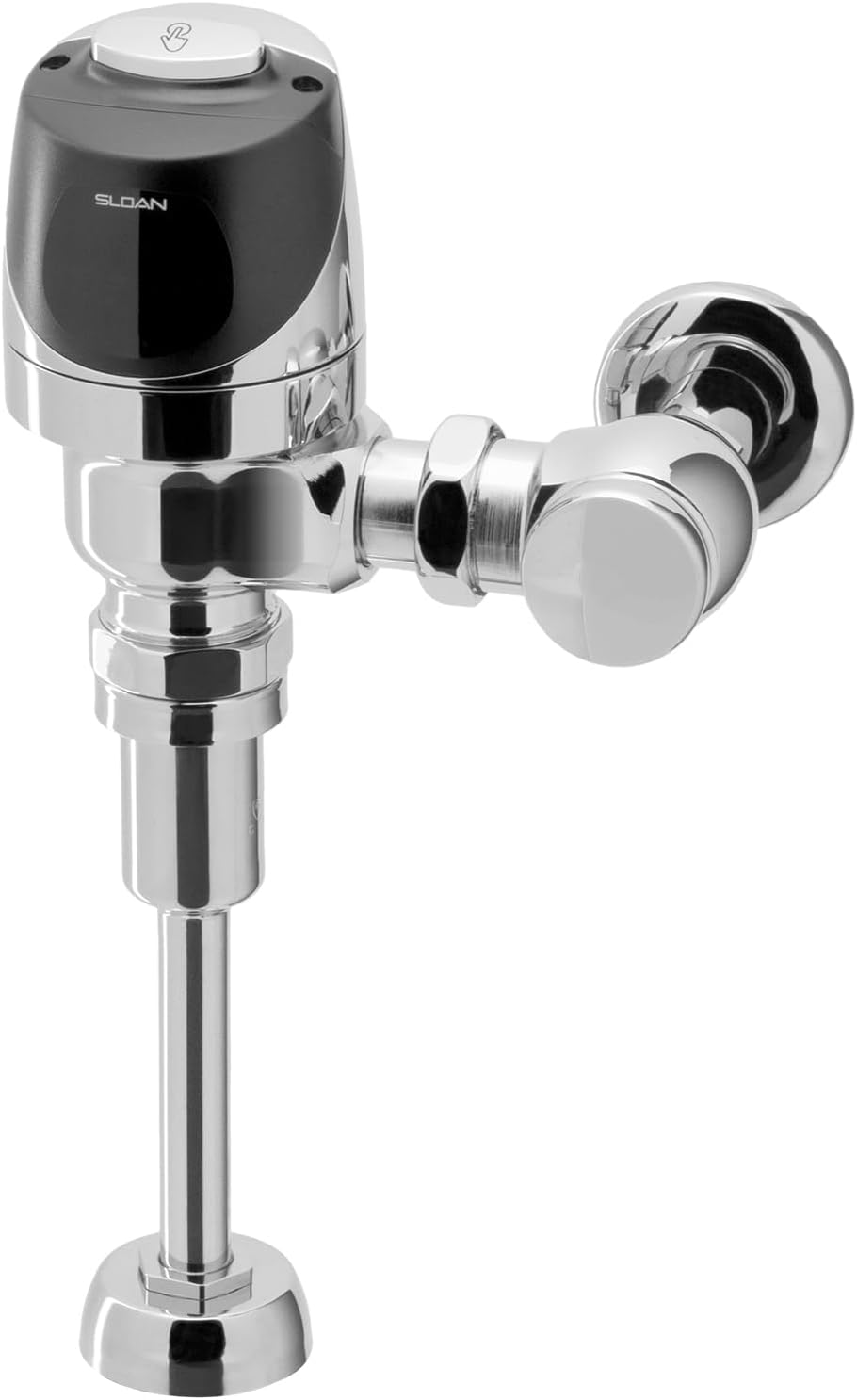 Sloan G2 Optima Plus 8180 Exposed Sensor Urinal Flushometer, 1.0 GPF Flush Valve - Single Flush, Fixture Connection Top Spud, Battery Powered Infrared Sensor, Polished Chrome Finish, 3250406 - Image 6