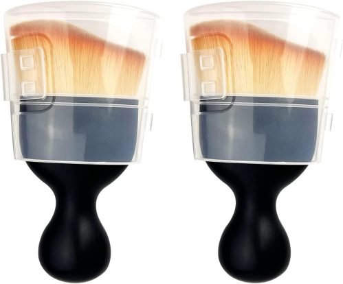 2PCS Car Interior Dust Sweeping Soft Brush, Automotive Interior Dusting Brush, Car Detailing Interior Cleaning Brush Ideal for Interior, Exterior, Dashboard, Air Vents, Soft Bristles