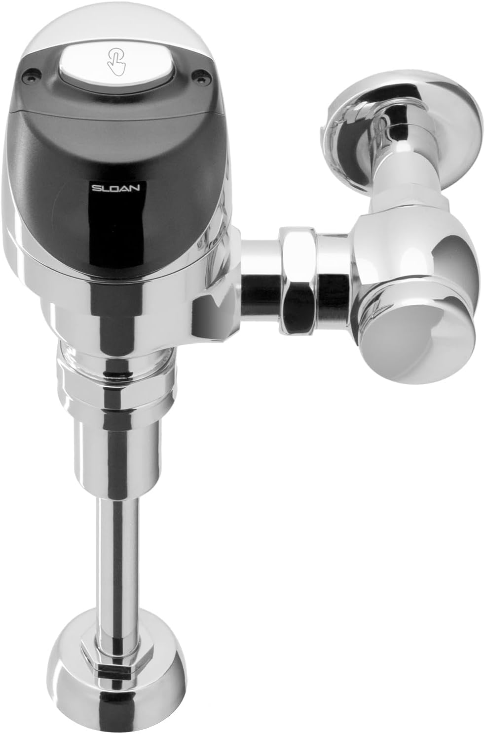 Sloan G2 Optima Plus 8180 Exposed Sensor Urinal Flushometer, 1.0 GPF Flush Valve - Single Flush, Fixture Connection Top Spud, Battery Powered Infrared Sensor, Polished Chrome Finish, 3250406 - Image 4