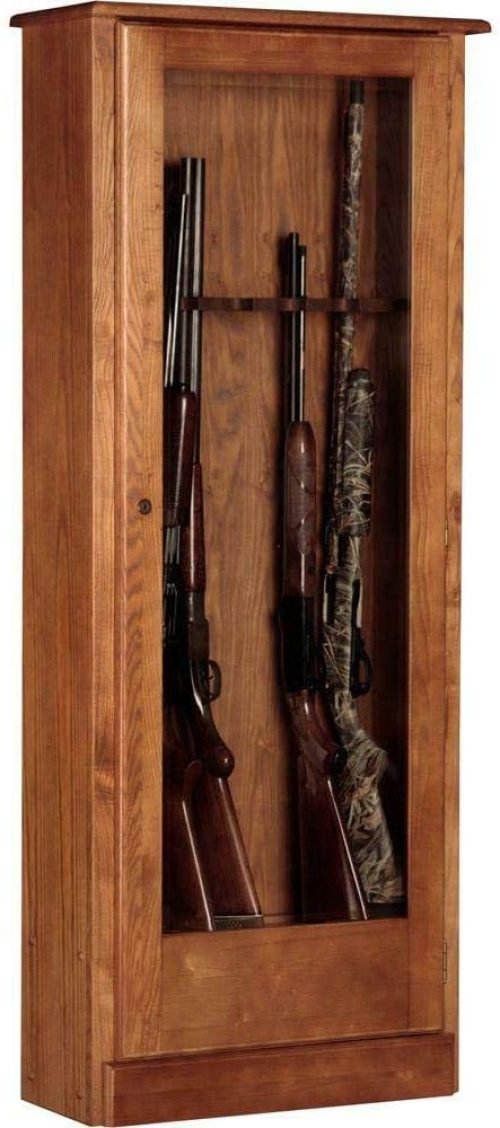 American Furniture Classics Model 724-10 10 Gun Cabinet