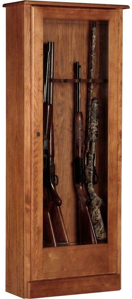 American Furniture Classics Model 724-10 10 Gun Cabinet