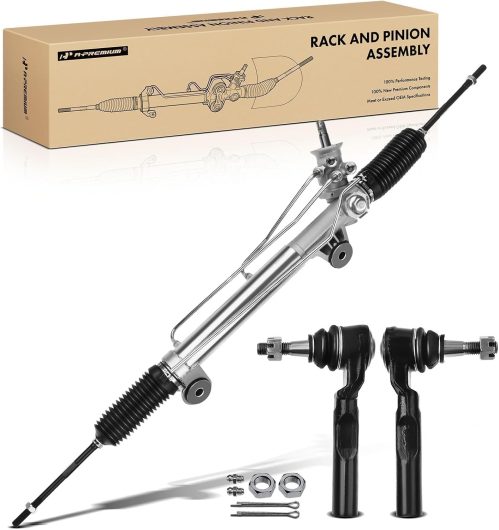 A-Premium – Hydraulic Power Steering Rack and Pinion Compatible with RWD Chevrolet & GMC Models – Silverado 1500, Sierra 1500, 1999 2000 2001 2002 2003 2004 2005 2006, with Outer Tie Rod Ends