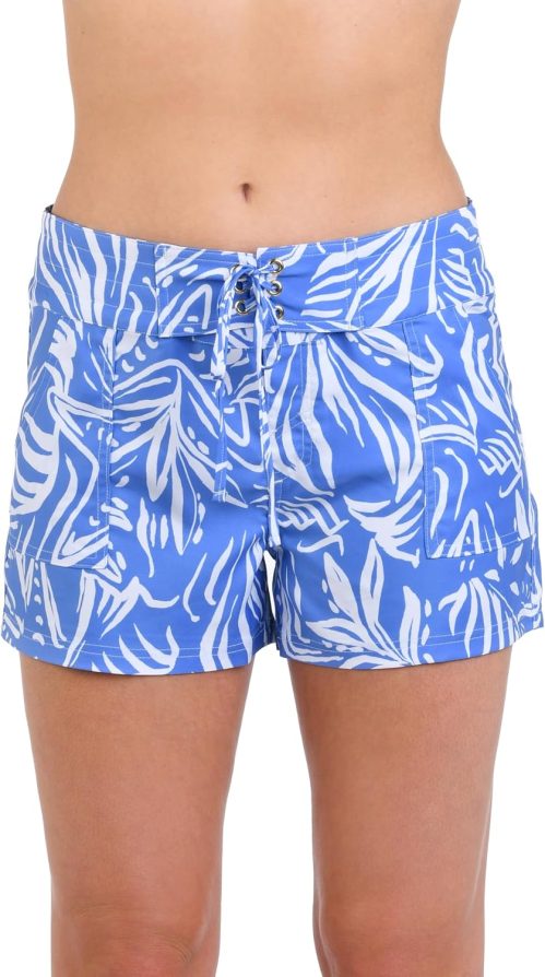 La Blanca Womens Beach Short Swimsuit Cover Up